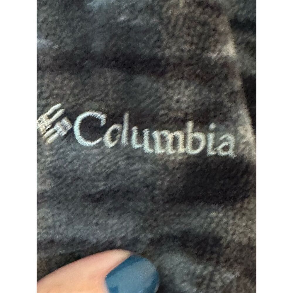 Columbia Women's Gray Camo Half Zip Pullover Size M Long Sleeve - Picture 7 of 7